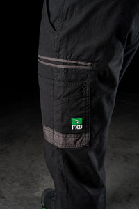 FXD WP-4 Pant Stretch Cuffed Pant-77R/30-BLACK