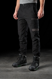 FXD WP-4 Pant Stretch Cuffed Pant-77R/30-BLACK