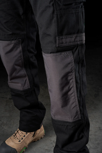 FXD WP-1 Pant Canvas Work-77R/30-BLACK