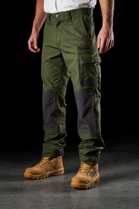 FXD WP-1 Pant Canvas Work-77R/30-BLACK