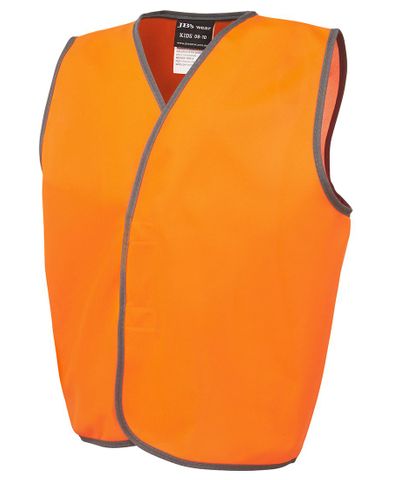 JB's KIDS HV SAFETY VEST-12-14-LIME