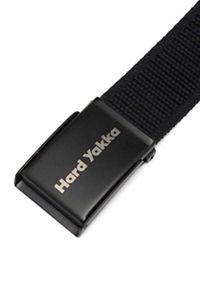 HARD YAKKA STRETCH WEBBING BELT-L-BLACK