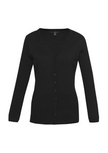 Milano Ladies Cardigan-2XL-BLACK