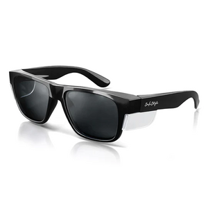 SAFESTYLE FUSIONS BLACK FRAME POLARISED LENS SAFETY SPECS