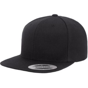 YUPOONG YP CLASSIC PREMIUM SNAPBACK CAP-One Size-Black