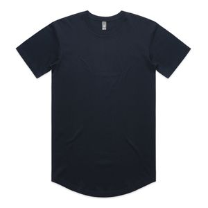 MENS STAPLE CURVE TEE-L-ECRU