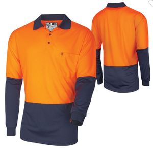 Micromesh L/S Hi-Vis Polo Shirt