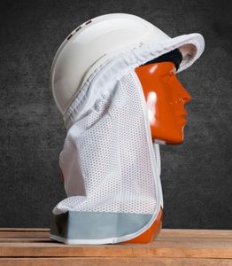 MOONDYNE ELASTIC HARD HAT FLAP--