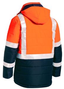 Taped Hi Vis Puffer Jacket