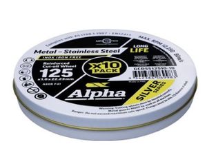 Alpha Silver Series SLAB Cutting Disc