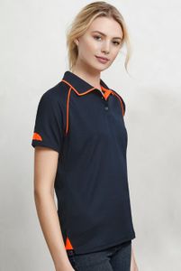 Womens Fusion Short Sleeve Polo