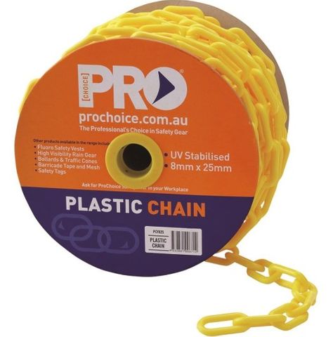 Plastic Safety Chain 8MM x 25M