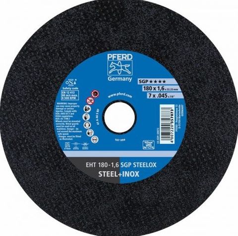 Cutting Disc 125mm x 1.6mm x 22.2mm Premium Steelox PFERD