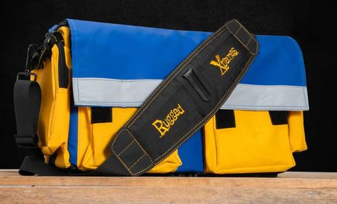 Rugged Xtreme Workmate Toolbag Medium Yellow / Blue 500L x 200W x 300H