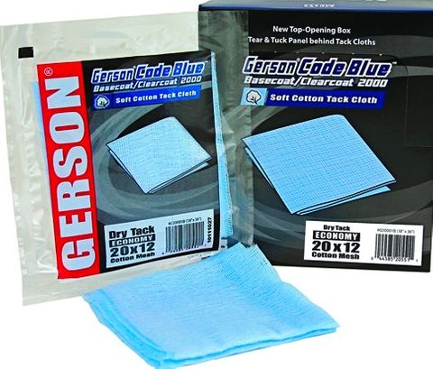 GERSON TACK CLOTHS 100% BLEACHED COTTON GAUZE SUBSTRATE ORANGE (144/CTN)