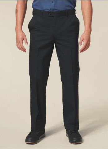 HARD YAKKA PERMANENT PRESS PLAIN FRONT PANT