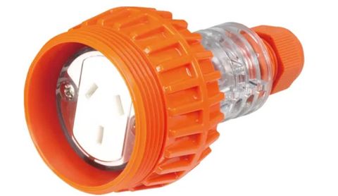 SOCKET STRAIGHT 3PIN 15A 240V IP66 GEN3