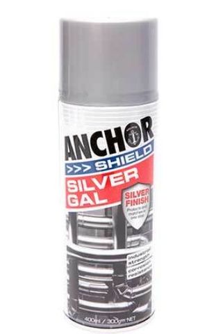ANCHOR SHIELD AEROSOL 300GM SILVER GALV