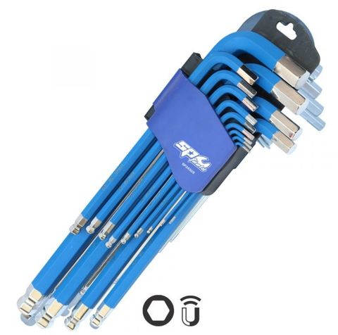 SP TOOLS JUMBO ALLEN KEY SET 13PCE (2-19MM)