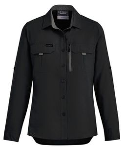 SYZMIK WOMENS OUTDOOR LONG SLEEVE SHIRT