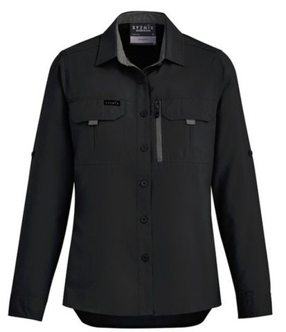 SYZMIK WOMENS OUTDOOR LONG SLEEVE SHIRT