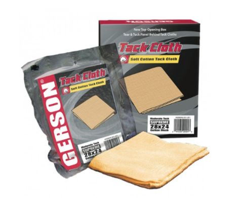 GERSON TACK CLOTHS SUPREME 100% BLEACHED COTTON GAUZE SUBSTRATE ORANGE (12)