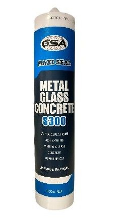 GSA SILICONE METAL, GLASS, MASONRY SEALANT CLR