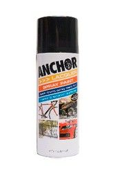 ANCHOR PAINT AEROSOL SATIN BLACK 300G