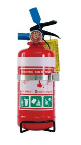 FIRE EXTINGUISHER ABE 1KG C/W VEHICLE BRACKET
