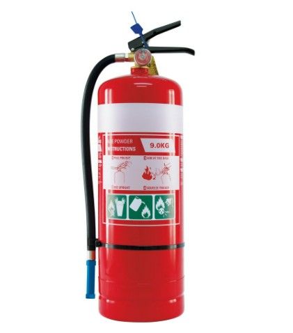 FIRE EXTINGUISHER ABE 9KG C/W WALL BRACKET