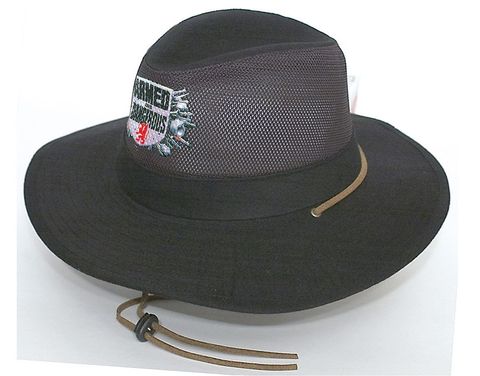 Safari Cotton Twill & Mesh Hat