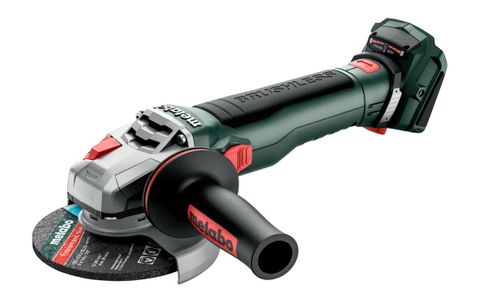GRINDER METABO 125MM 18V BRAKE & QUICK LOCK (SKIN)
