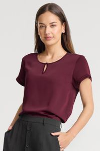 Womens Evelyn Short Sleeve Blouse