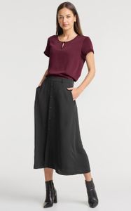 Womens Evelyn Short Sleeve Blouse