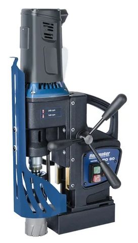 HOLEMAKER PRO80 MAGNETIC BASE DRILL, 240V, 3MT, CAP: 80MM DIA X 75MM