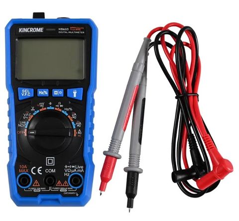 MULTIMETER DIGITAL AUTO RANGE MANUAL 600V K8610 KINCROME