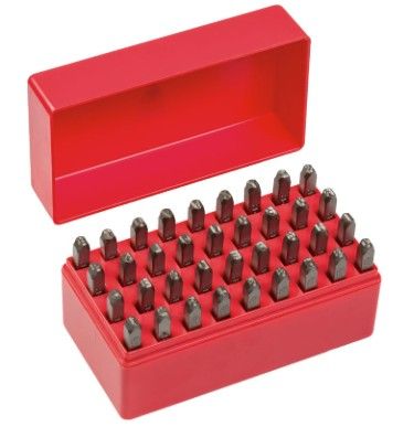Geiger 5mm Number & Letter Stamps