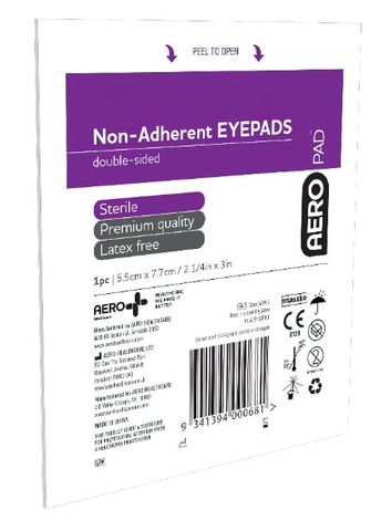 Aeropad Eye Pad 5.5cm x 7.7cm Individual