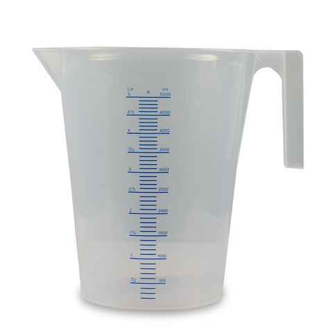 Plastic Mixing Jug with Handle: 5LT