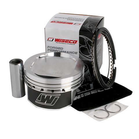 Wiseco K1625 3.517 Bore 9.5:1 Compression Ratio Domed Forged Piston Kit 