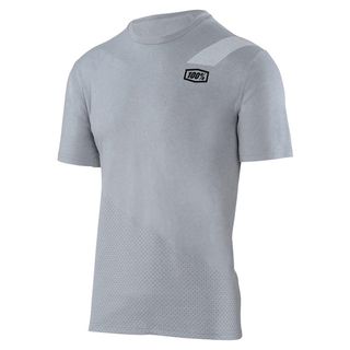 ONE-35002-190-11 SP20 MENS SLANT TECH T-SHIRT SILVER MD