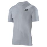 100% Mens Slant Silver Tech T-Shirt