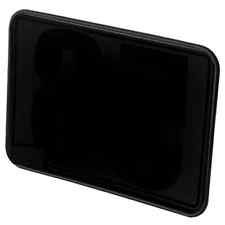 80-0002 Bumper Number Plate  BLACK