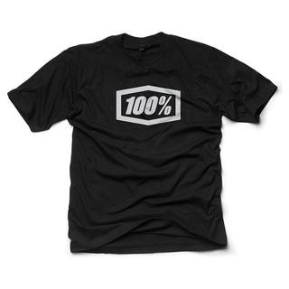 100% Essential Black T-Shirt