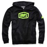 100% Syndicate Youth Black Zip Hoodie