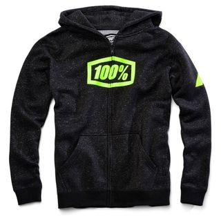 100% Syndicate Youth Black Zip Hoodie