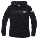 100% Gravel Black Hoodie