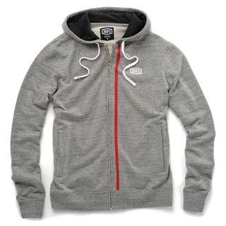 ONE-36015-007-10 DREW ZIP HOODED SWEATSHIRT GREY