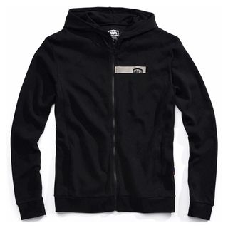 ONE-36019-001-11 CHAMBER ZIP HOODED SWEATSHIRT BLK MD