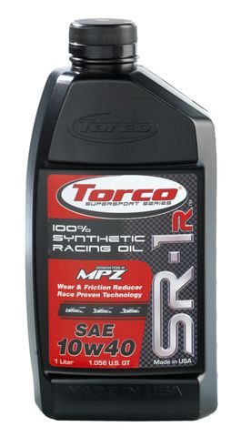 Torco Sr-1R Synthetic Racing Oil 10W40